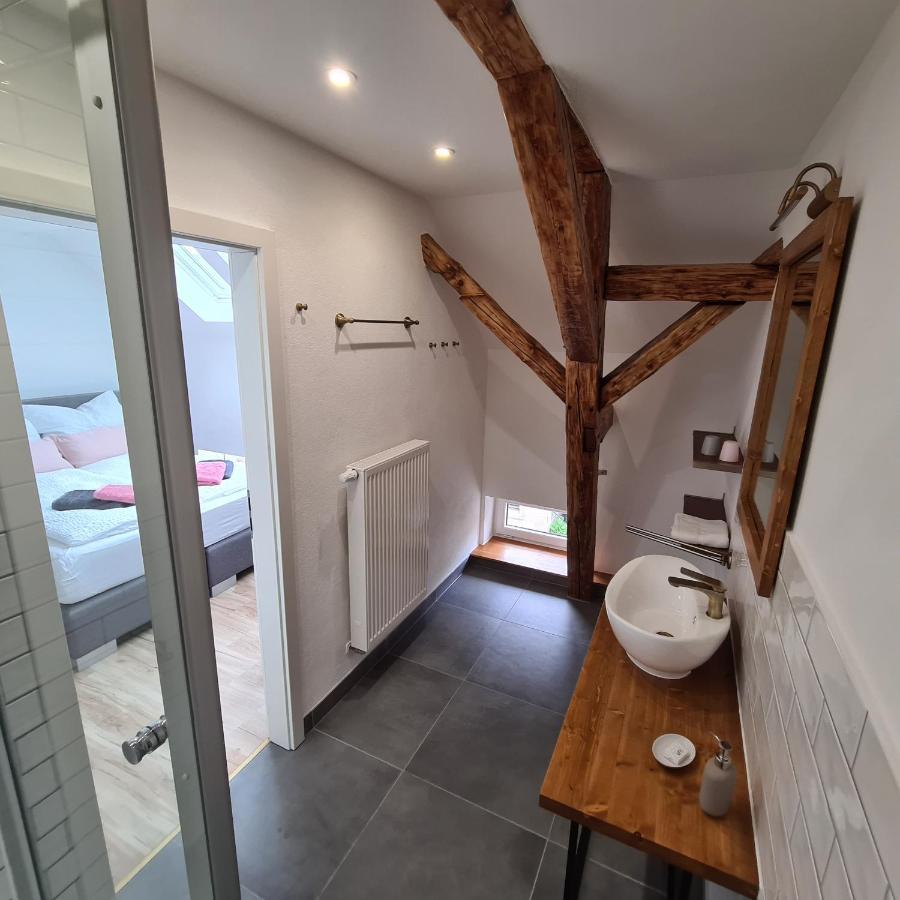 Gaestezimmer Treuen - Bed & Breakfast Exterior foto